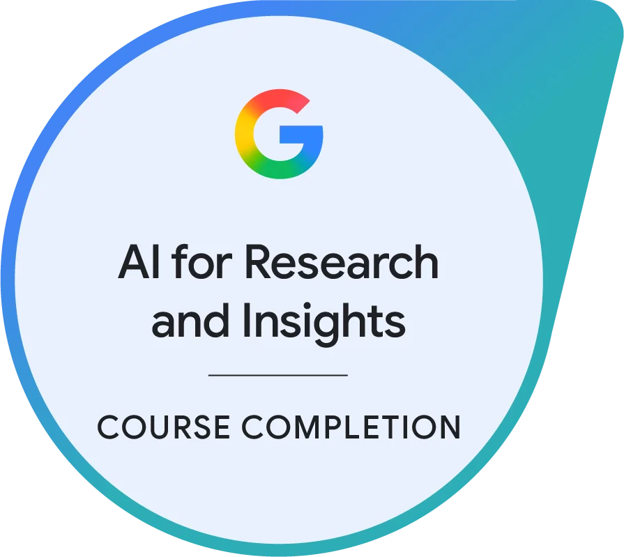 AI for Research and Insights Certificate
